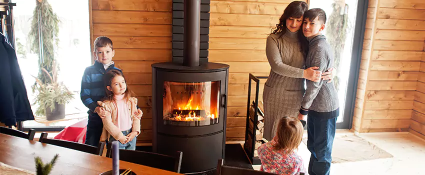 Morso Cast Iron Fireplace Insert Installation in Roosevelt, New York