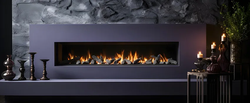 Ember Bed for Ventless Gas Fireplace in Roosevelt, NY