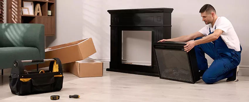Old Rusted Metal Fireplace Repair And Replacement in Roosevelt, NY